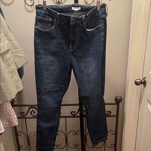 Good American Dark Blue Women's Jeans- 14/32 - EUC
